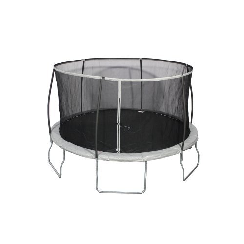 product photo of Sportspower Heavy Duty Outdoor Trampoline with Steelflex Enclosure Net and Poles